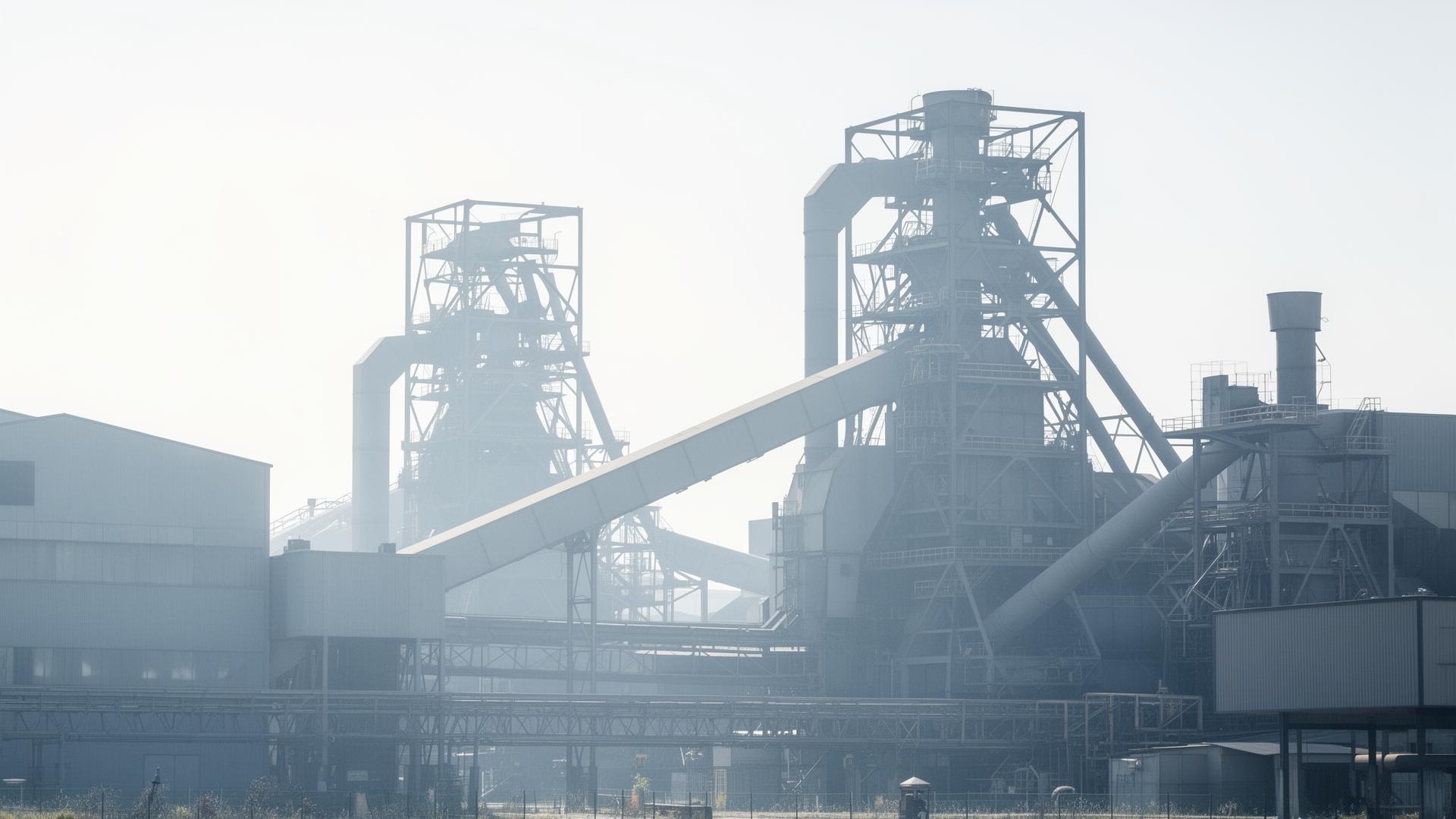 Industrial steel facility